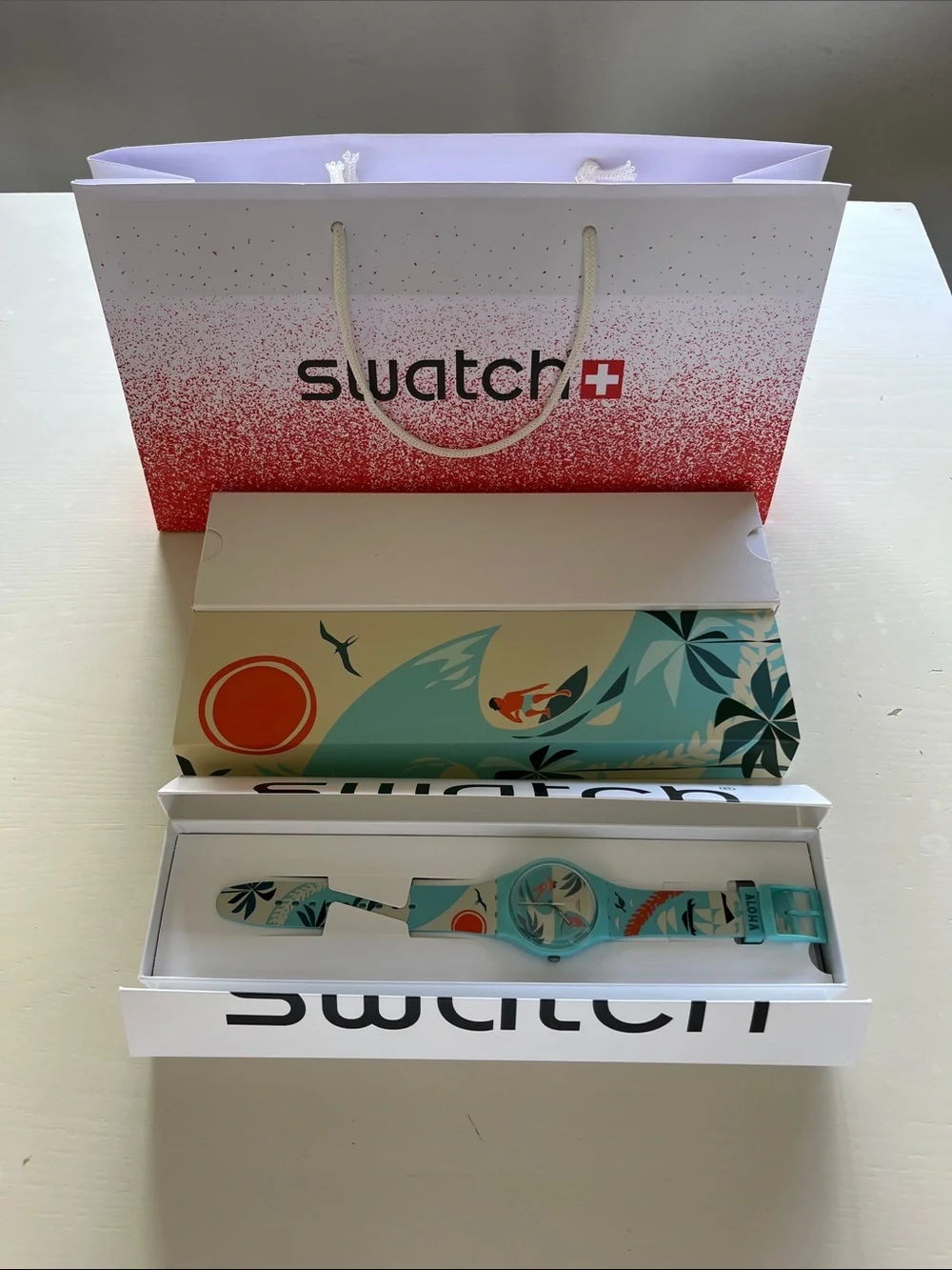 NWT SWATCH WATCH EXCLUSIVE HAWAII